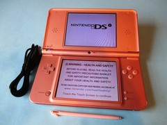 Nintendo DSi XL Metallic Rose Handheld System w/Charger FREE Shipping!