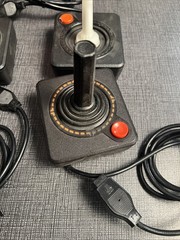 Atari 2600 Video Computer System With Extra Controllers And Original Box