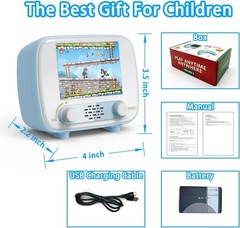 2.8” Portable Handheld Game Console – Play 220 Built-in Retro Games Anytime
