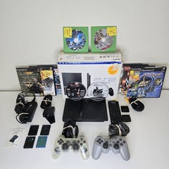 PlayStation 2 Slim Console SCPH-75001 BIG BUNDLE [READ DESCRIPTION]
