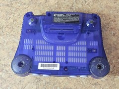 Nintendo 64 N64 NUS-001 USA Funtastic Grape Purple Console ONLY Tested + Working
