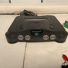 Tested ! N64 Lot System Console Black Grey (Controller Controller Pak) NUS-001