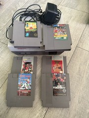 Nintendo Entertainment System Console With 6 Games Working Perfectly!!!!!