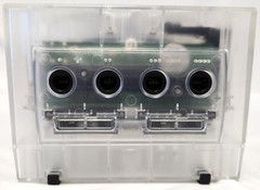 Nintendo GameCube Translucent CLEAR Gaming Console DOL-001 Controller Bundle