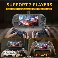 SF 3000 Retro Handheld Games Console With 4.5 Inch I P S Screen 3000mAh 16GB