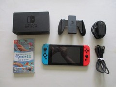 Nintendo Switch Red and Blue Console +1 Game