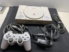 Sony Playstation 1 Console. Grey (SCPH-7501) TESTED + Original Controller PS1