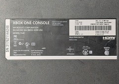 Microsoft Xbox One 500GB Console Gaming System Only Black 1540 No Cords