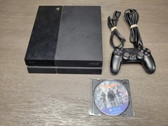 Sony PlayStation 4 500GB Console Bundle – Controller + Game Tested PS4 CUH-1001A