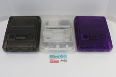 Nintendo Super Famicom Clear Transparent Console Play Both SNES & SFC Games