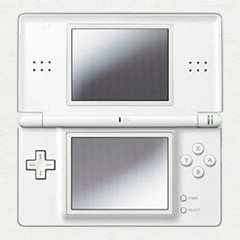 Nintendo DS Lite Handheld System Headphone Jack Wi-Fi Capability Crystal White