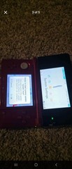 Nintendo 3DS Red Handheld Console with Pokémon Omega Ruby, Wi-Fi Capability