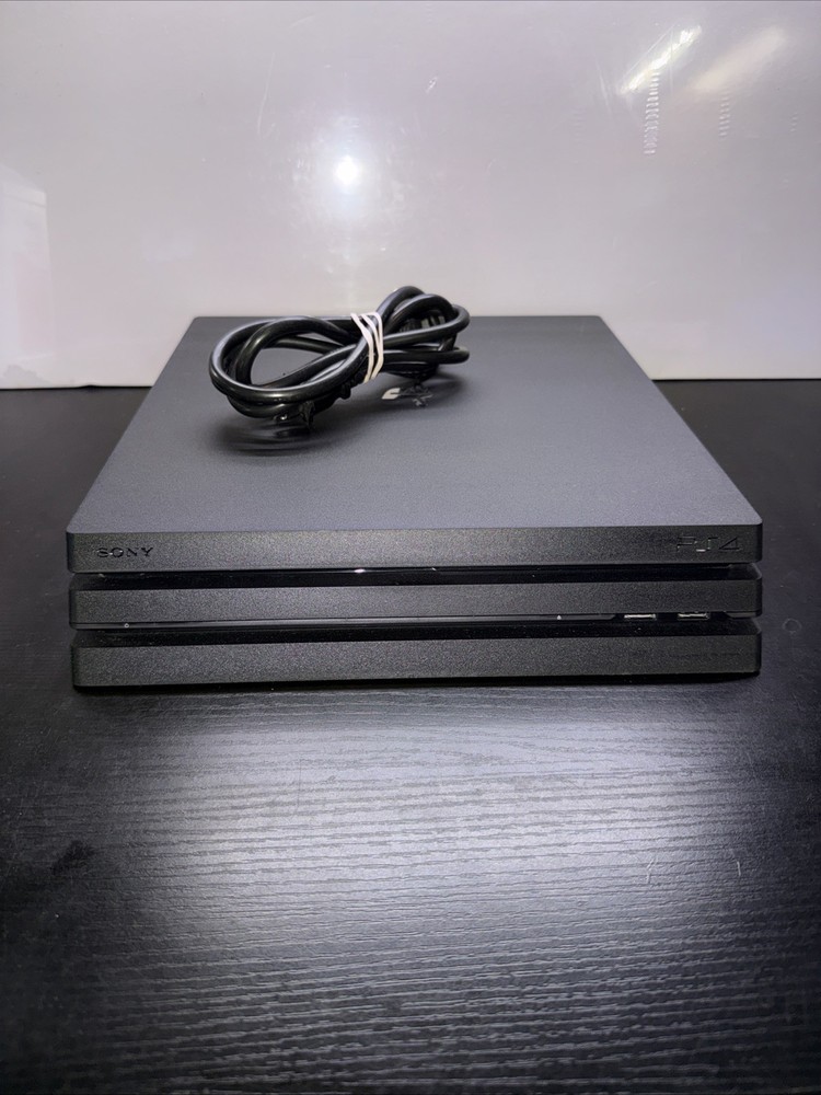 •Read First•Sony PlayStation 4 Pro PS4 1TB Black Console 13.50FW