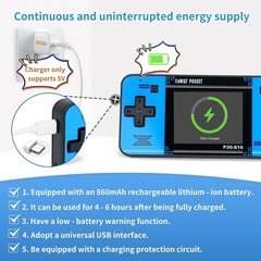 Interactive Portable Game Player for Kids – 220 Retro Titles & Ergonomic Fit