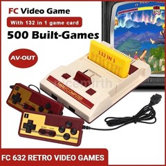 8 Bit Video Game Console Built in 500 Classic Games Family Computer TV Game Cons