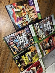 Xbox 360 White 60gb White Console bundle w/ games & Cords