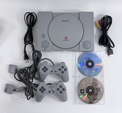 Sony PlayStation SCPH-9001 Console with Controllers, AV, Power Cable – Tested