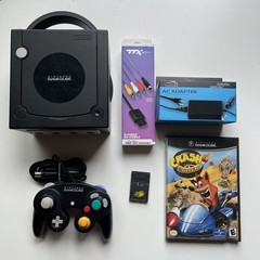 Nintendo GameCube Console Bundle Tested Works OEM Controller Cables DOL-001
