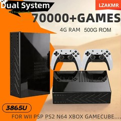 Video Game Console R3 PRO Dual System 500GB 3865U 70000+Games 60+Emulators Retro