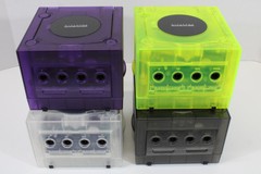 Nintendo GameCube Clear Console Region Switch GC NTSC-U/C & J US Japan Recapped