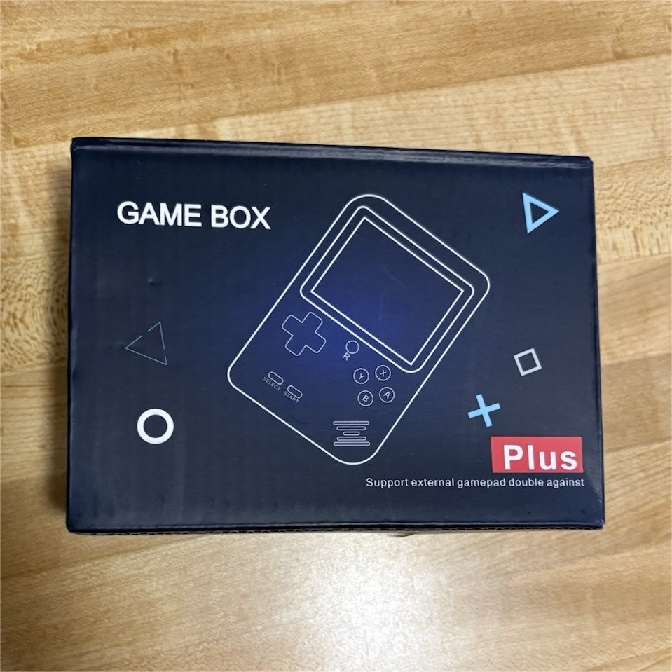 Game Box Plus Handheld Game Console 3.0″ Screen Black Rechargeable, RCA