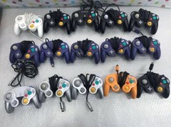 Junk Nintendo GameCube NGC Controller Random Vintage Lot of 15 Set