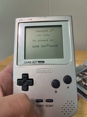 Nintendo Game Boy Pocket Silver Handheld System