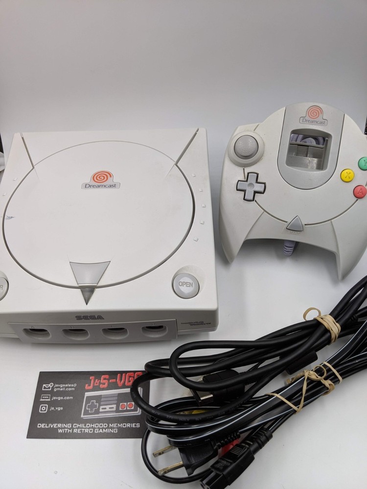 Sega Dreamcast Console OEM Complete w/ Cables & Controller Tested #5