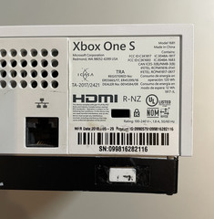 Microsoft Xbox One S 1TB Console Only