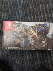 Nintendo Switch MONSTER HUNTER RISE Special Edition Console Black Gray Gold HDMI