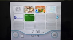 Nintendo Wii Holiday Bundle Black Console (Family Edition) (No Game Included)