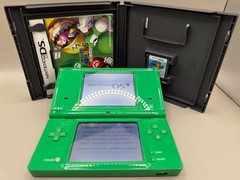 NINTENDO DSi BUNDLE! GREEN TWL-001 W/3 GAMES! (CJL007699)