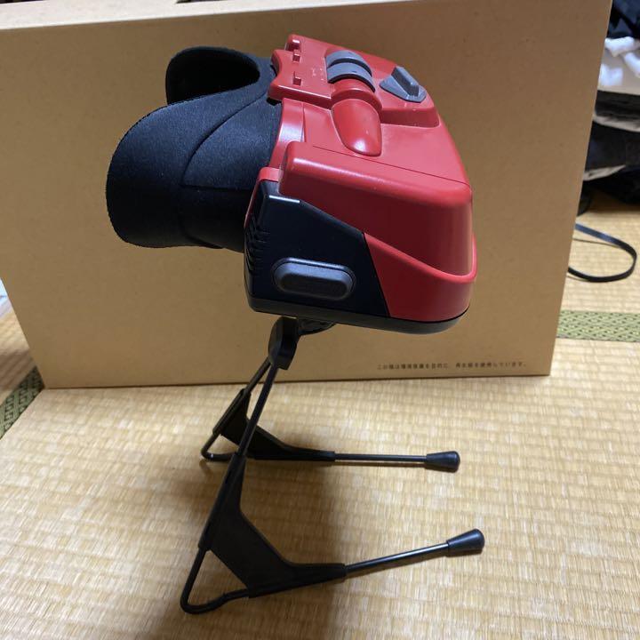Nintendo Virtual Boy Console Controller Stand Manual Used Japan