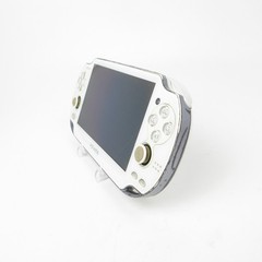 【Excellent】Sony PS Vita PCH-1100 Crystal White 3G/Wi-Fi Model Console #RET0310/0