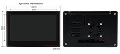 waveshare 4.3in DSI LCD w/Case