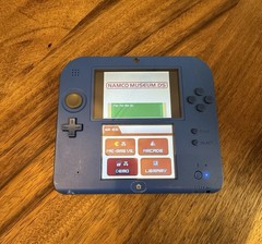 Nintendo 2DS Handheld Game Console FTR-001 Electric Blue TESTED WORKING