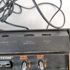 Atari Video Computer System Console 4-Switch Woodgrain CX-2600 Tested Works