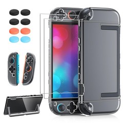 FYOUNG Upgrade Switch 2 Protective CaseScreen Protector Set, Dockable Cover H…