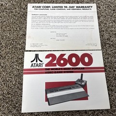 Atari 2600 Junior Game System Console tested boxed complete by Atari CIB NTSC