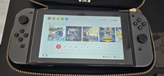 Nintendo Switch Console Bundle w/ Dock, Gray + Red/Blue Joy-Con, Games, Case