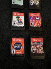 Nintendo Switch OLED Bundle Flawless Animal Crossing Super Mario LOADED w/EXTRAS
