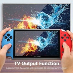 Portable Console 2000 Built-In Games TV Connection Retro Classic 5 Inch