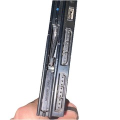 Sony PlayStation 2 Slim Console SCPH-77001 Black NTSC MadCatz RF Switch Cables