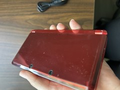 USA VERSION Nintendo 3DS Handheld System tested/working- Flame Red FAST SHIPPING