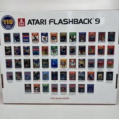 Atari Flashback 9 HDMI Retro Console 110 Games 2 controllers Open Box