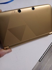 Nintendo 3DS XL Gold Bundle w/ Charger, Car Charger, Case, Stylus & 3 Games