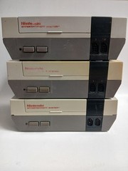 Lot Of 3 Nintendo NES Consoles – For Parts/ Repair