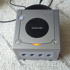 Nintendo GameCube Silver Console Bundle w/ Controller Cables Memory Cards TESTED