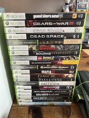 Microsoft Xbox 360 Console Bundle 20 Games Gears Dead Space Lego Batman & More‼️