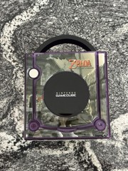 Nintendo GameCube Custom clear purple with Zelda decal